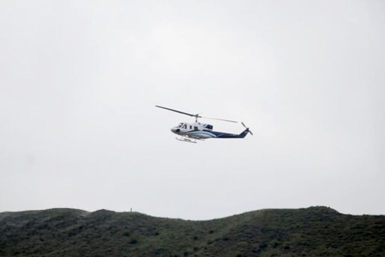 Helicopter carrying pres. Raeisi crashes in East Azarbaijan المصدر: mehr news agancy