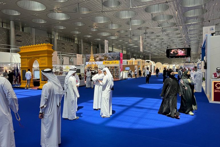 افتتاح معرض الدوحة الدولي للكتاب الجزيرة/قطر
