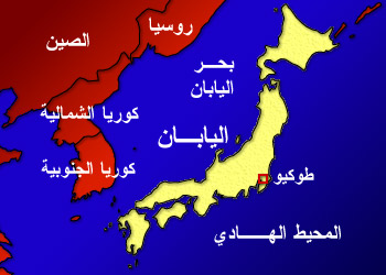 خارطة اليابان السياسية