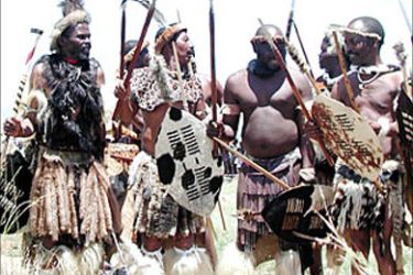Zulu impi -- or warriors -- commemorate