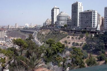 منظر عام لمدينة وهران في الجزائر