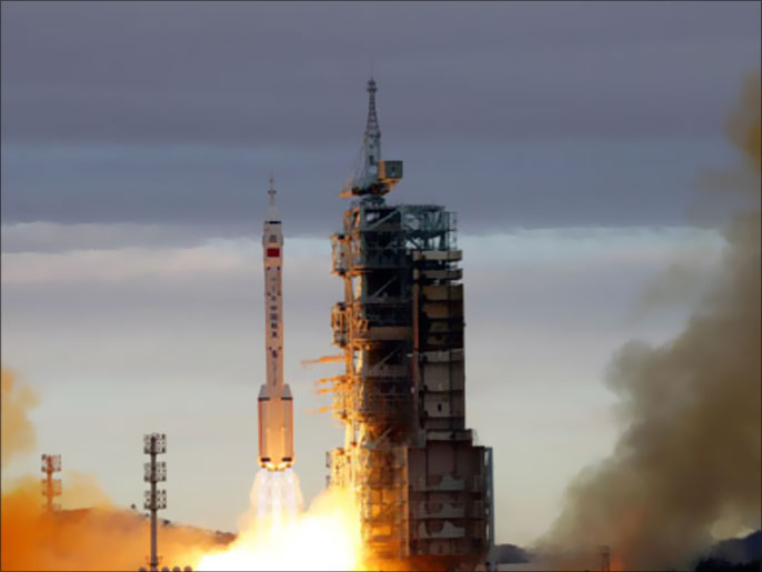 المركبة الفضائية الصينية المأهولة شانزهو-6 أطلقت عام 2005 (رويترز-أرشيف)