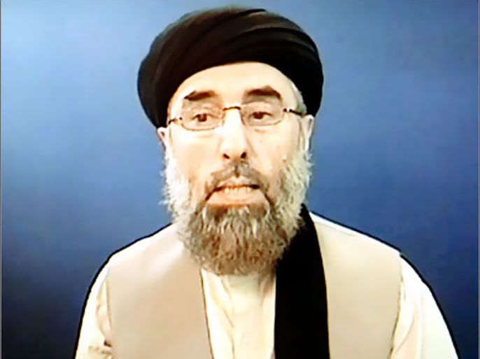 AFP / In this frame grab taken 05 May 2007, from a DVD delivered to AFP, renegade Afghan warlord Gulbuddin Hekmatyar answers AFP questions at an undisclosed location in