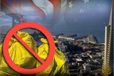 حظر مدينة سان فرانسيسكو استخدام أكياس البلاستيك