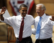 إعلان ترشيح أوباما وبايدن سيجري رسميا في كرولورادو يوم الاثنين (رويترز)