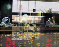 بورصة الكويت صعدت بنسبة 0.5% ليصل المؤشر إلى 7580 نقطة  (الفرنسية-أرشيف)