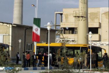 afp/ A picture shows the newly inaugurated fuel manufacturing plant in the central province of Isfahan on April 9, 2009. Iran declared major advances in its controversial atomic drive as President Mahmoud Ahmadinejad opened the nuclear fuel plant and announced the testing of two high capacity centrifuges.