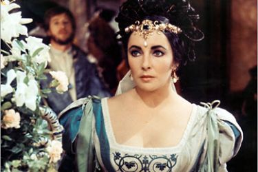 r_Actress Elizabeth Taylor is shown in a scene from her 1967 film "The Taming of the Shrew" in this undated publicity photograph. Hollywood legend Taylor, one of the most alluring actresses of the 20th century, has died at the age