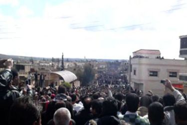 صور من أحداث درعا السورية