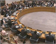 من جلسة سابقة لمجلس الأمن الدولي (الجزيرة)