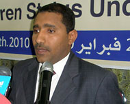 رئيس منظمة سياج أحمد القرشي (الجزيرة نت) 