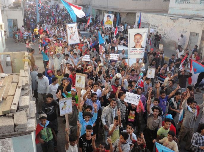 الحراك الجنوبي يصعد من احتجاجاته في عدن رفضاً للانتخابات(الجزيرة نت)