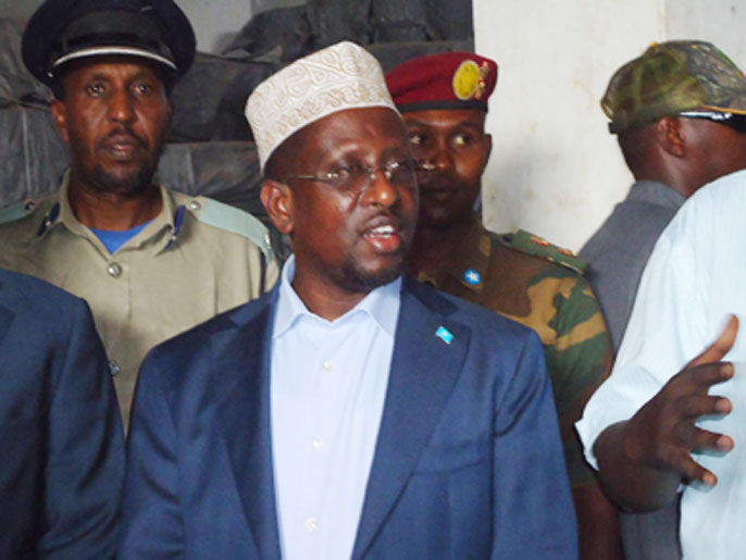 ‪رئيس الصومال أعلن أن 99% من مقديشو في أيدي القوات الحكومية والقوات الداعمة لها‬ (الجزيرة-أرشيف)