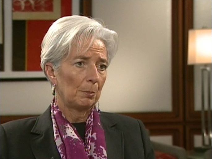 كريستين لاغارد - مديرة صندوق النقد الدولي
