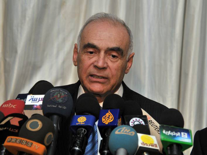 ‪عمرو أكد عزم مصر اتخاذ باقي الإجراءات لاسترداد الأموال المهربة‬ (الجزيرة-أرشيف)