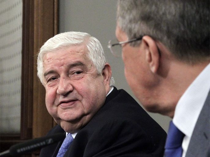 Title:Syrian Foreign Minister Walid Moallem visits Russia