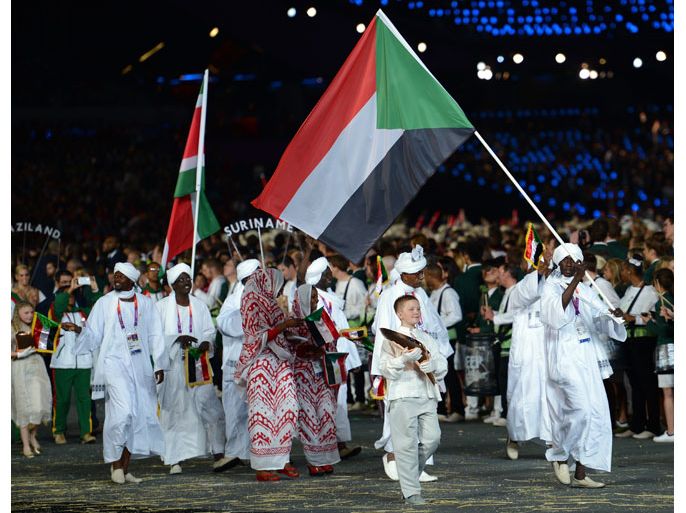 البعثة السودانية في أولمبياد لندن
