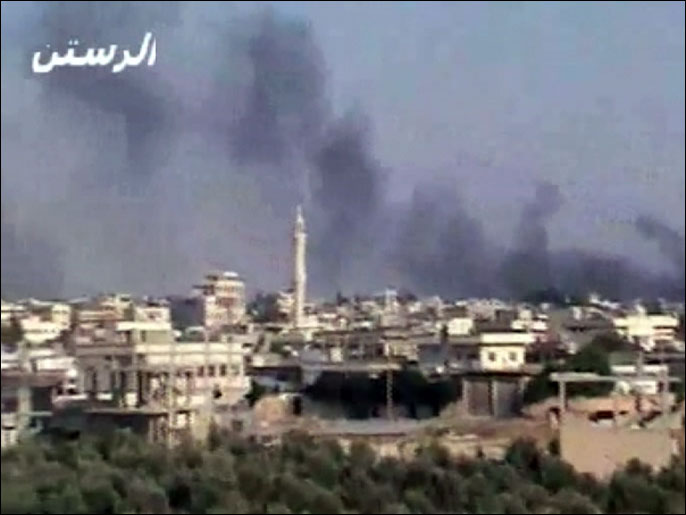 ‪النظام السوري يواصل قصف المدن والأحياء‬ (الجزيرة)