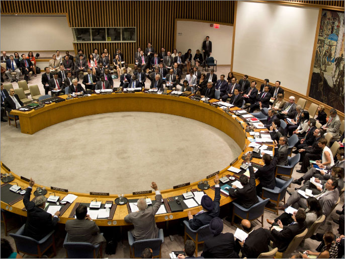 مجلس الأمن لم يتفق في اجتماعه أمس على تبني الاقتراح البريطاني (الفرنسية)
