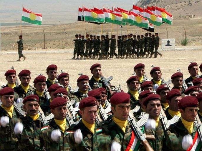 إستعراض للبيشمركة في كردستان العراق