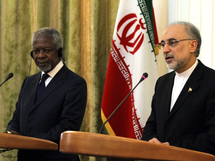 أنان: إيران يمكن أن تلعب دورا إيجابيا في حل الأزمة السورية (الفرنسية)