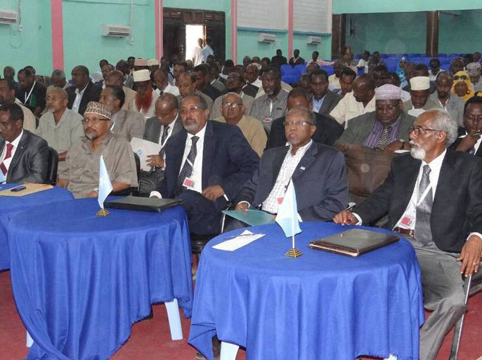 الصومال يستعد لانتخاب رئاسة للبرلمان - جانب من جلسة اليوم