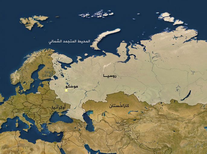 خريطة روسيا - قديمة الرجاء عدم الاستخدم