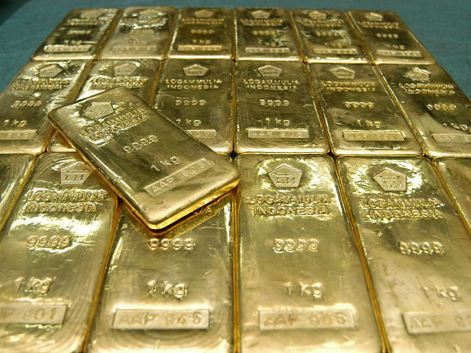 السعر الفوري للذهب ارتفع اليوم 0.4% ليصل إلى 1391.01 دولارا للأوقية (الأوروبية)