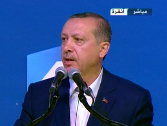 رجب طيب أردوغان يتحدث في الجلسة الافتتاحية للمؤتمر
