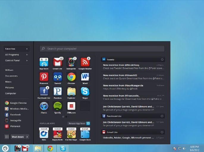 Pokki Brings the Start Menu Back to Windows 8- mashable