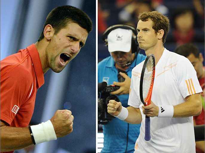 Andy Murray + Novak Djokovic