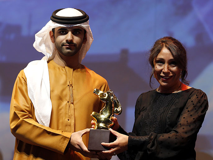 هيفاء المنصور فازت بجائزة أحسن فيلم بمهرجان دبي السينمائي في دورته الماضية (الفرنسية)