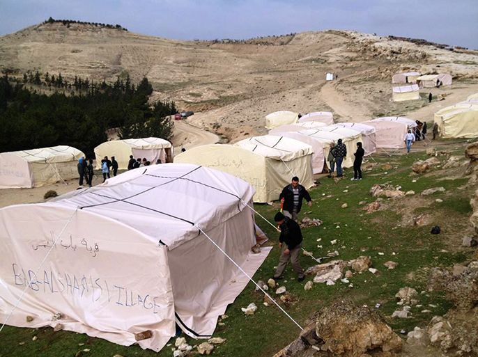 مخيم باب الشمس ضم 40 خيمة لمواجهة اكبر مشروع استيطاني على أراضي القدس