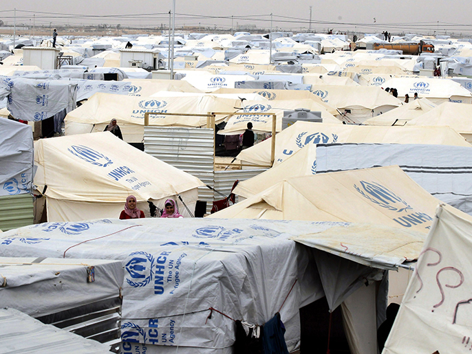 مخيم الزعتري يؤوي نحو مائة ألف لاجئ سوري (الفرنسية-أرشيف)