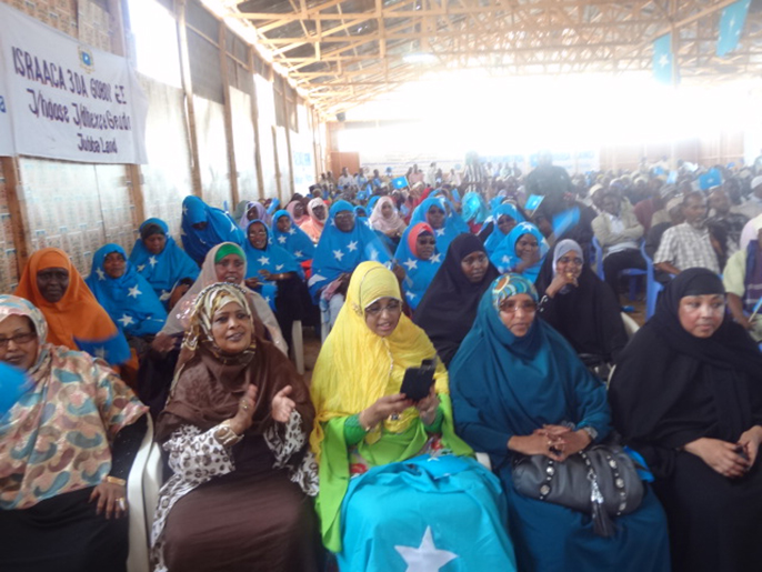 ‪حضور المرأة الصومالية في المؤتمر كان لافتا‬ (الجزيرة)