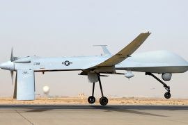 An MQ-1B Predator from the 46th Expeditionary Reconnaissance Squadron takes off from Balad Air Base in Iraq, in this file photograph taken on June 12, 2008. The U.S. government has authorized the killing of American citizens as part of its controversial drone campaign against al Qaeda even without intelligence that such Americans are actively plotting to attack a U.S. target, according to a Justice Department memo. REUTERS/U.S. Air Force photo by Senior Airman Julianne Showalter/Handout/Files (IRAQ - Tags: MILITARY CRIME LAW CONFLICT POLITICS) FOR EDITORIAL USE ONLY. NOT FOR SALE FOR MARKETING OR ADVERTISING CAMPAIGNS