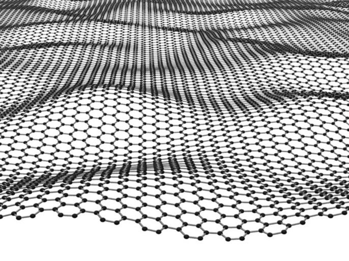 epa02375069 A undated Jannik C. Meyer, U.C. Berkeley illustration shows a modell of the world's thinnest membrane, which was developed out of carbon by British- German physicists. The scientists braided a netting wire-like structure that is only one atom thick. The ultra-thin material called graphene could help develop super fast electronics or pharmaceuticals, according to information released by the University of Manchester. EPA/Jannik C. Meyer/U.C. BERKELEY/HANDOUT ATTENTION: EDITORIAL USE ONLY WITH COMPLETE CREDIT TO THE SOURCE, NO SALES