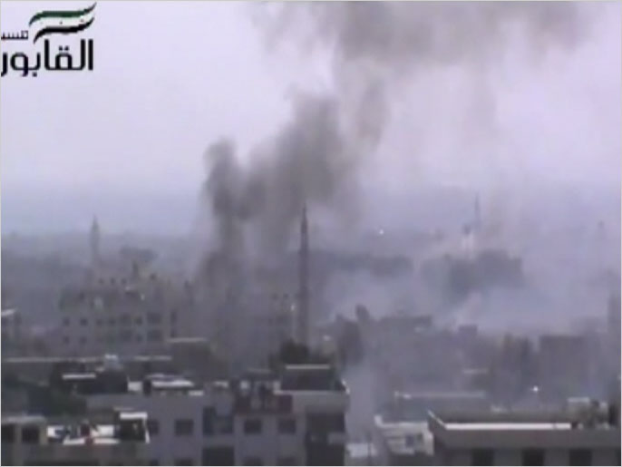 قصف جوي على ريف إدلب في وقت سابق (الجزيرة-أرشيف)