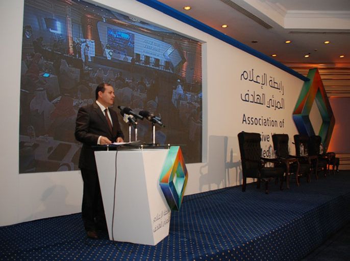 وزير الإعلام المصري يتحدث أمام مؤتمر رابطة الإعلام الهادف