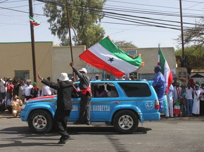 مظاهر الاحتفال عمت جميع أرجاء ارض الصومال