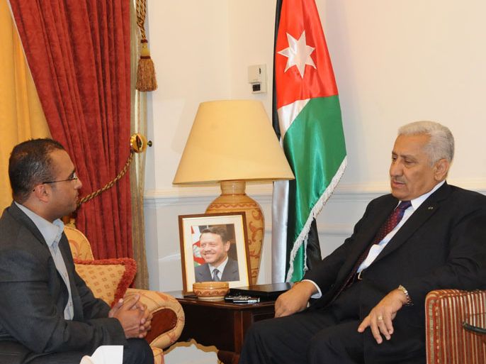 رئيس الوزراء الأردني عبد الله النسور خلال المقابلة مع الجزيرة نت5