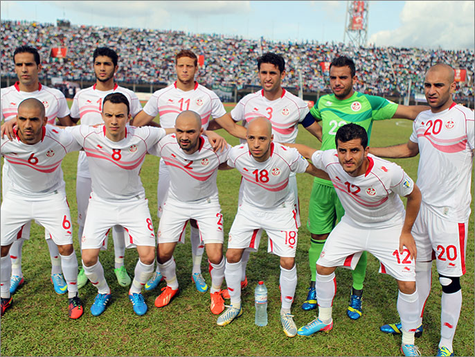 ‪المنتخب التونسي ضمن التأهل والصدارة‬ (الجزيرة)