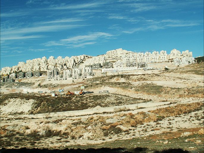 صورة لام المستوطنات : معاليه ادوميم شرقي القدس المحتلة- صورة من الارشيف