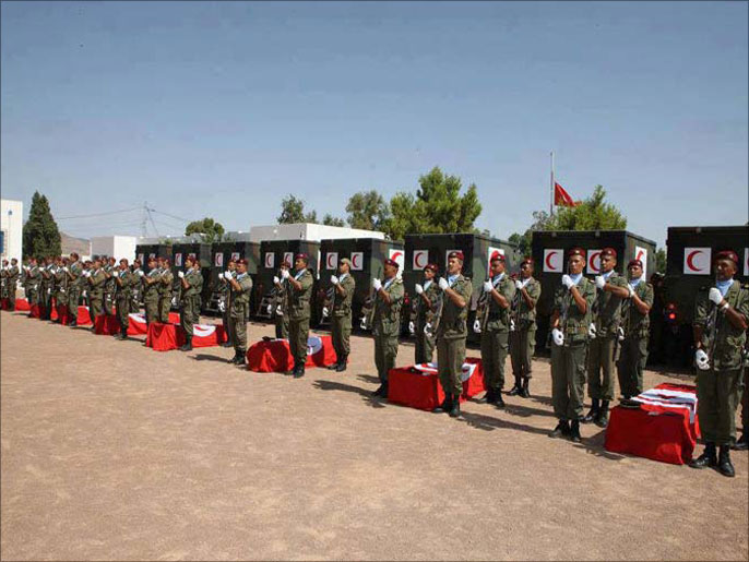 ‪مقتل الجنود التونسيين يوم الاثنين‬ (الجزيرة)