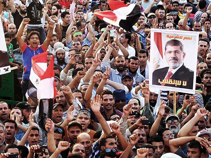 ‪البيان أكد أن الشعب المصري سيدحرالانقلاب والدليل على ذلك المظاهرات اليومية‬ (الأوروبية)
