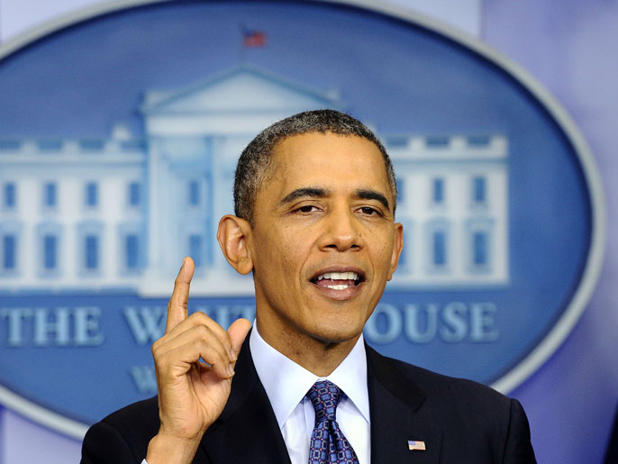 أوباما جدد لنتنياهو التزام بلاده بمنع إيران من امتلاك السلاح النووي (الفرنسية)