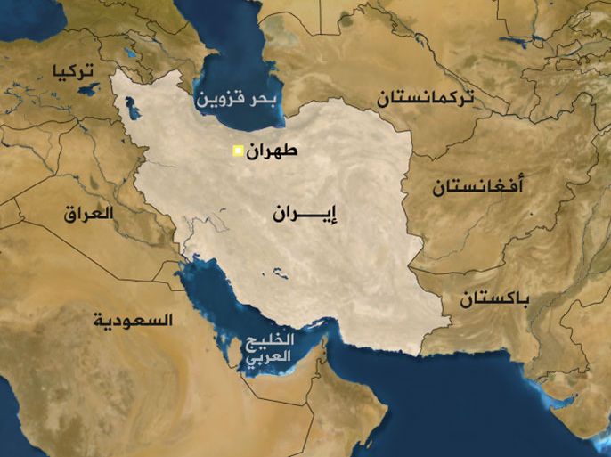 خريطة إيران - قديمة الرجاء عدم الاستخدم