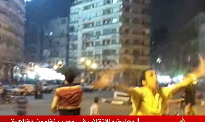 معارضو الانقلاب في مصر ينظمون مظاهرة في ميدان التحرير للأول مرة بعد عزل مرسي