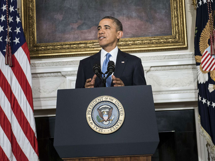 أوباما: الاتفاق لا يعترف بحق إيرانفي تخصيب اليورانيوم (الفرنسية)