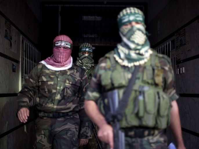 القسام أعلنت أنها كشفت منظومة تجسس إسرائيلية في جنوب القطاع (الفرنسية)